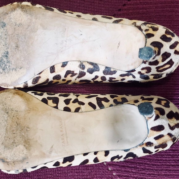 Zara Leopard Heels - Picture 10 of 10